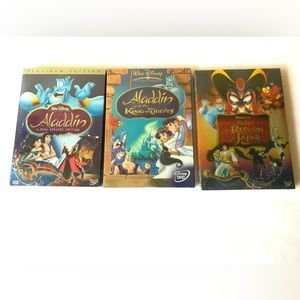 Aladdin DVD Set Of 3 Sealed